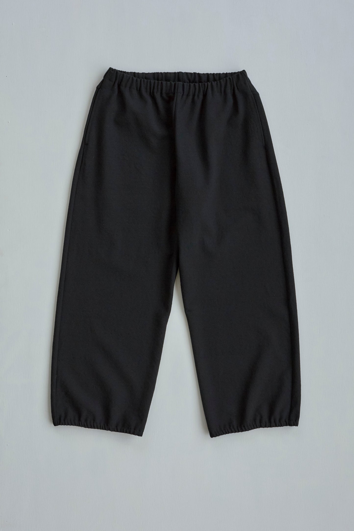 Gather Pants in Wool Gabardine