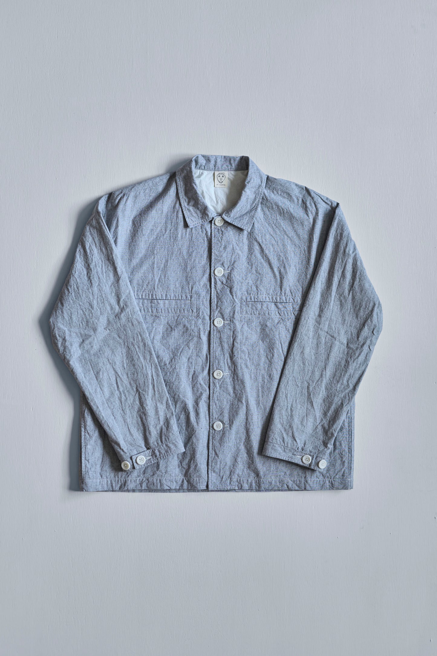 Work Shirt in Dotted Cotton