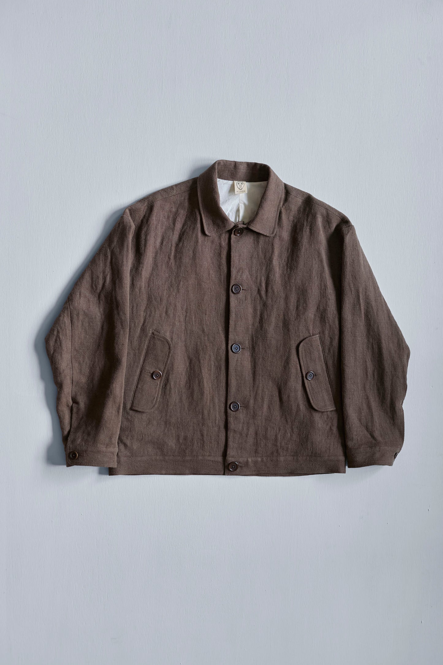 Dad's Jacket in Slub Linen
