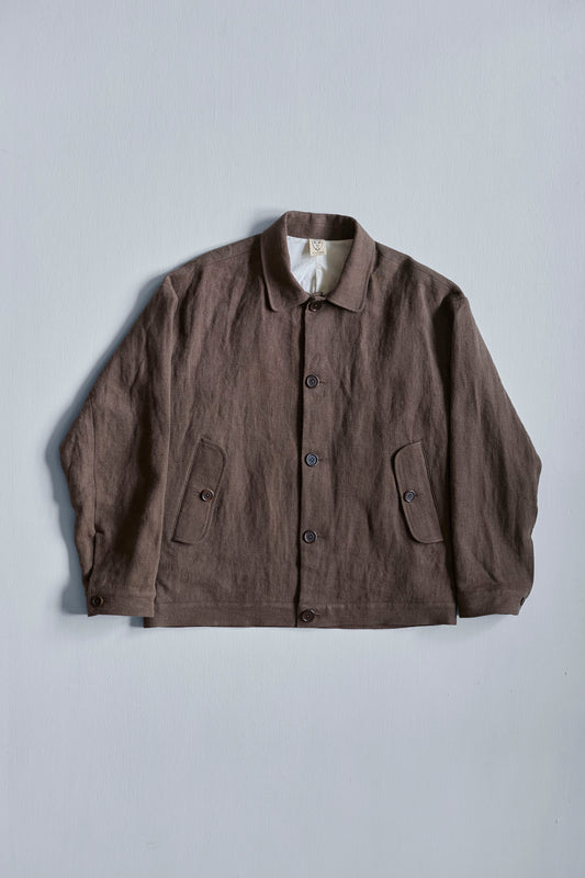 Dad's Jacket in Slub Linen
